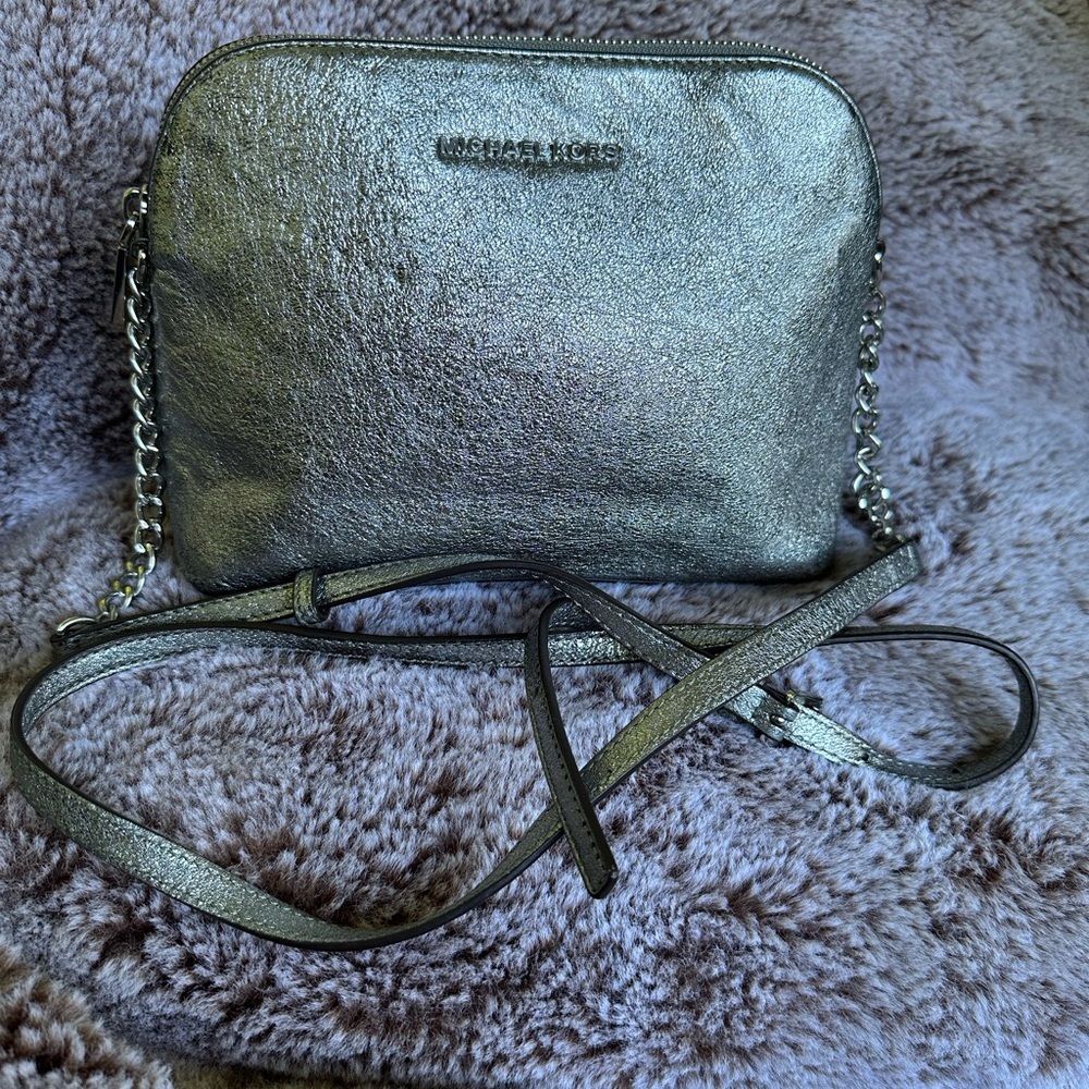 Michael Kors Metallic Crossbody Bag